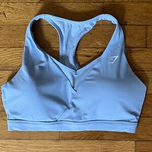 Gymshark Crossover Blue Sports Bra